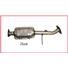 1996-1997 Kia Sportage Catalytic Converter NEW