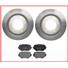 1996, 1998 Sidekick Sport 1.8 Brake Disc Front Rotors & Pads
