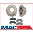 2003-2006 Sprinter 25 35  Rr Brake Disc Rotors & Pads