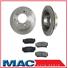 2003 2004 2005 2006 Kia Sorento  Rear  Brake Rotors & Pads