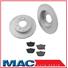 05 09 Kia Spectra 2.0L (2) REAR Brake Rotors & Pads