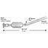 1998 1999 Dodge Stratus 2.0L Catco Catalytic Converter