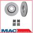 C43 CLK55 SLK32 AMG (2) Rear Brake Rotors & Pads New