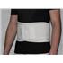 mens 4XL lumbar back support / waist cinch belt  white adjustable # 25326