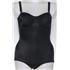 sz 40D style 1390  briefer / underwire bra body suit Black 26679