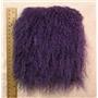 5 1/2"sq Violet tibetan lamb No seam 24284