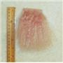 Light pink  tibetan lamskin scrap sample  24329