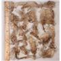 Mohair raw white 3-5" wavy - crimpy  yearling locks 2 lb 6 oz spin dye  25159