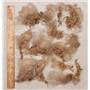Mohair raw white 3-5" wavy fine adult locks 2 lb 11 oz spin dye  25175