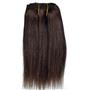 Dark Brown 3  straight mohair weft coarse  6-8" x200"  26612 FP