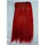 Red straight mohair weft coarse  6-8" x200"  25893 FP