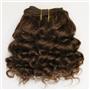 Brown 6 wavy mohair weft coarse  6-8" x200"  26639  FP