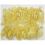 sun flower yellow .25%  fine Mohair  dyed curls 0.35 oz 26505