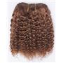 Light auburn #10 bebe curl- tight curl  mohair weft coarse 7- 8" x 50" 26548  QP