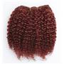 Dark auburn red  #33 bebe curl- mohair weft coarse 7-8" x200" 26594 FP