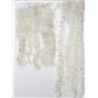 mohair Washed 8-12", white adult angora goat hair 1 oz 26648