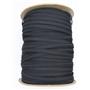 Crownette trims  flat elastic Black 3/8"  1spool  225 yards. 26720