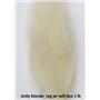 pale yellow / dolly blonde Wig making dye Jar ,Dyes 1 lb mohair