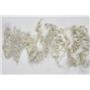 Mohair washed adult Natural white bulk curls  curls 3-6" 1 oz 26758