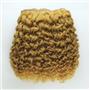 Ginger gold #17 bebe curl - tight curl - mohair weft coarse  6-8" x200" 25831 FP