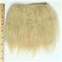 mohair weft Dark blond fine straight  5-6" doll hair  2 yds  26845
