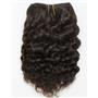 Dark Brown 2 Curly  mohair weft coarse 7- 8" x 50"  26479 QP