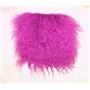 3"  Medium purple tibetan lambskin no seams  11884
