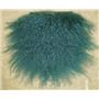 Half plate Deep turquoise Tibetian lamb skin 22983