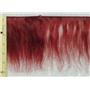 Yak hair weft red wine  5-6" x 210" 23506 FP