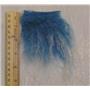 medium blue frosted tibetan lambskin sample 23541