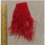 Rich red tibetan lambskin sample 23551