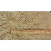 Blonde tibetan lamskin scrap sample size 1/10 oz 24361