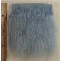 3" sq light blue tibetan lambskin no seam wig 24369