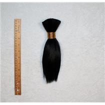 Goat hair Bulk Black 1 , hair 8  7-10" x 100g 25254 FP