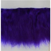 Yak hair weft fine clown wig making weft dyed violet B1% 5g 7-8"x134"  FP 26268
