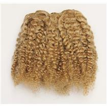 Blonde 20 bebe curl tight curl - mohair weft coarse 6-8" x200" 26390 FP