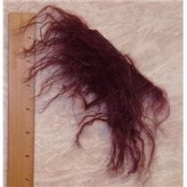 dark plum tibetan lamskin scrap sample size 23176