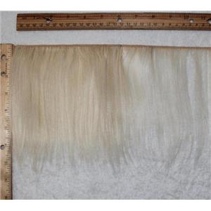 mohair weft coarse Natural undyed 60 straight 6-8" x 60" 25429 HP