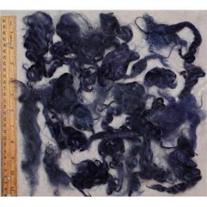 angora goat Mohair bulk dyed  lavender curls   22083