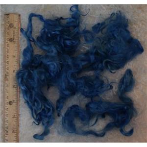 blue B  0.18%  Mohair curls 1 oz  medium adult  25090