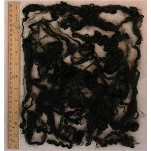 Extra dark Neutral brown fine yearling mohair 3-6" 25194