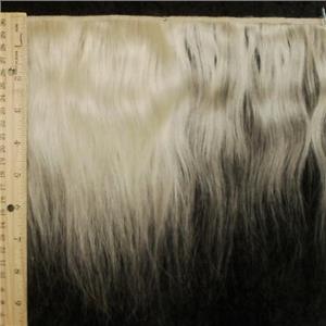 mohair weft undyed coarse straight 8 x 86" 24078 FP