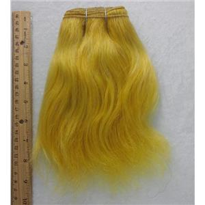 OX hair weft coarse color Yellow straight 7-9 x 95" 45-50g 25743 HP