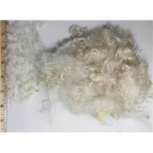 2-5" satiny high luster  curly - wavy washed fine mohair 1 oz doll hair  26129