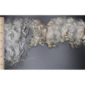 kid -yearling mohair curls washed 3-5" doll wigs,weft,fairies or rooting  26729