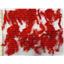 red dyed angora goat fine adult Mohair locks 1 oz 3-5" 25846