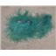Brilliant turquoise tibetan lamskin scrap sample  22964