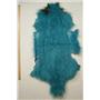 Quarter pelt Turquoise Tibetan lambskin  24575