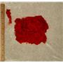 Suri Alpaca Bright red  1% 4-6" cria wool   1 oz 24850
