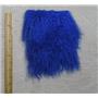 7" sq Cobalt blue Tibetian lambskin to make wig  no seam  25497